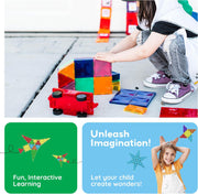 Picasso Magnetic Tiles Building Blocks 60-Pieces