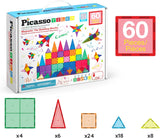 Picasso Magnetic Tiles Building Blocks 60-Pieces
