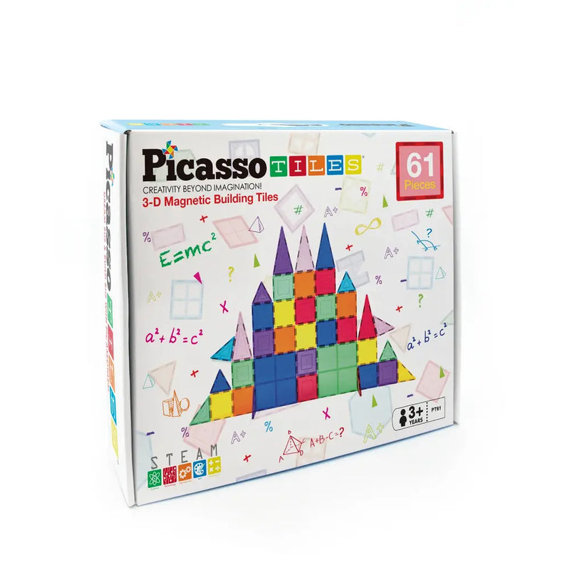 Picasso Magnetic 3D Blocks 61-Pieces