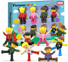 Picasso Magnetic Character Figures 8-Pieces