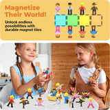 Picasso Magnetic Character Figures 16-Pieces
