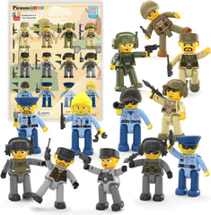 Picasso Magnetic Law Enforcer Character Figures 12-Pieces