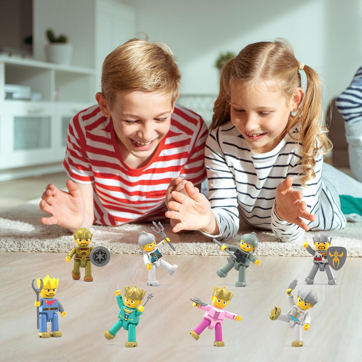 Picasso Magnetic Medieval Figures 8-Pieces