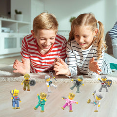 Picasso Magnetic Medieval Figures 8-Pieces