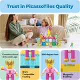Picasso Magnetic Medieval Figures 8-Pieces