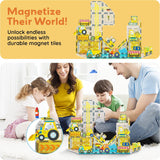 Picasso Magnetic Block Construction Vehicle Truck 8-Pieces