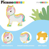 Picasso Magnetic Block Farm Animals 8-Pieces