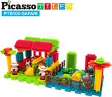 Picasso Magnetic Blocks Hedgehog Safari Set 100-Pieces