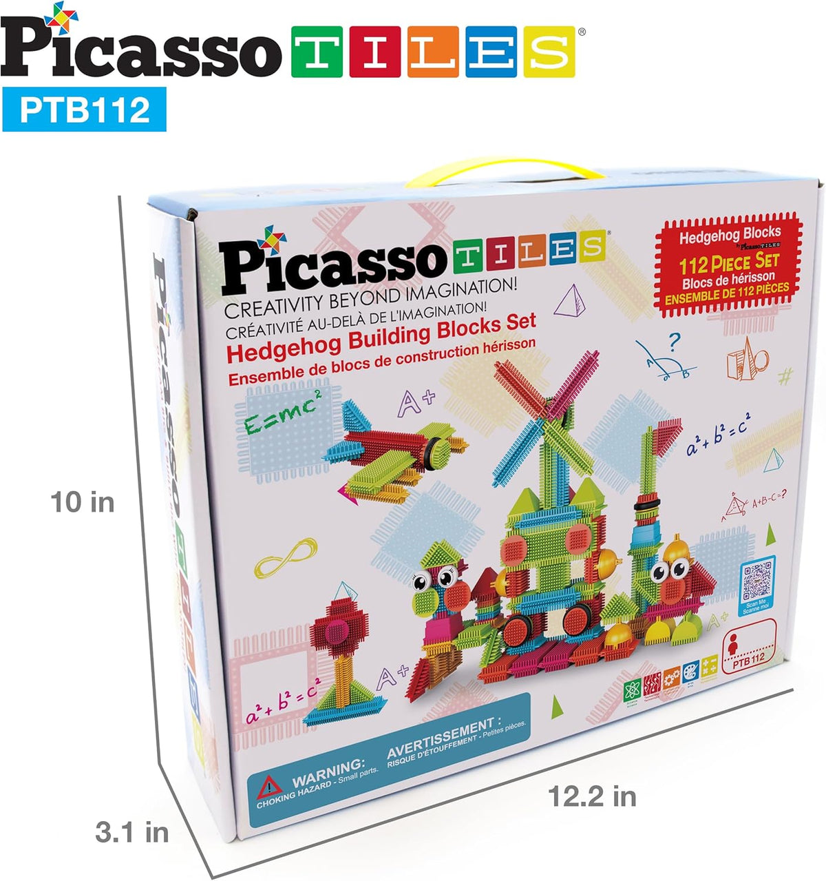 Picasso Magnetic Blocks Hedghog 112-Pieces