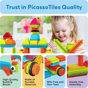 Picasso Magnetic Blocks Hedghog 240-Pieces