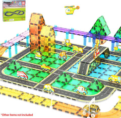 Picasso Magnetic Tiles Highway Printed Set 16-Pieces