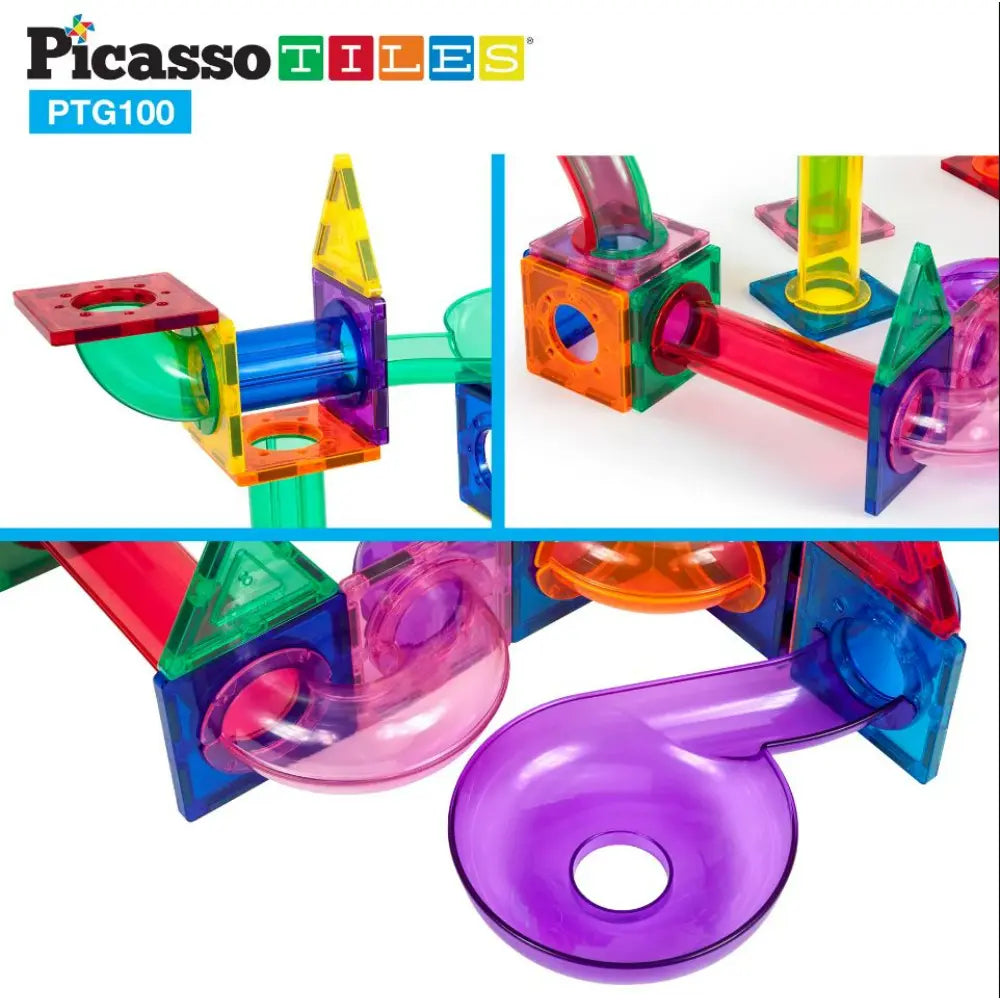 Picasso Magnetic Marble Run 100-Pieces