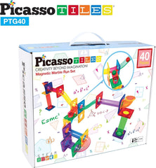 Picasso Magnetic Marble Run 40-Pieces
