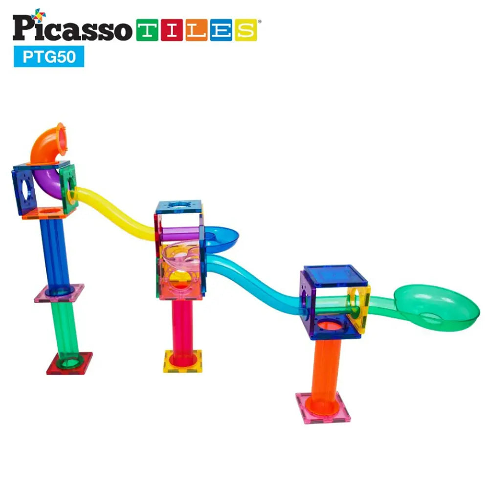 Picasso Magnetic Marble Run 50Pcs