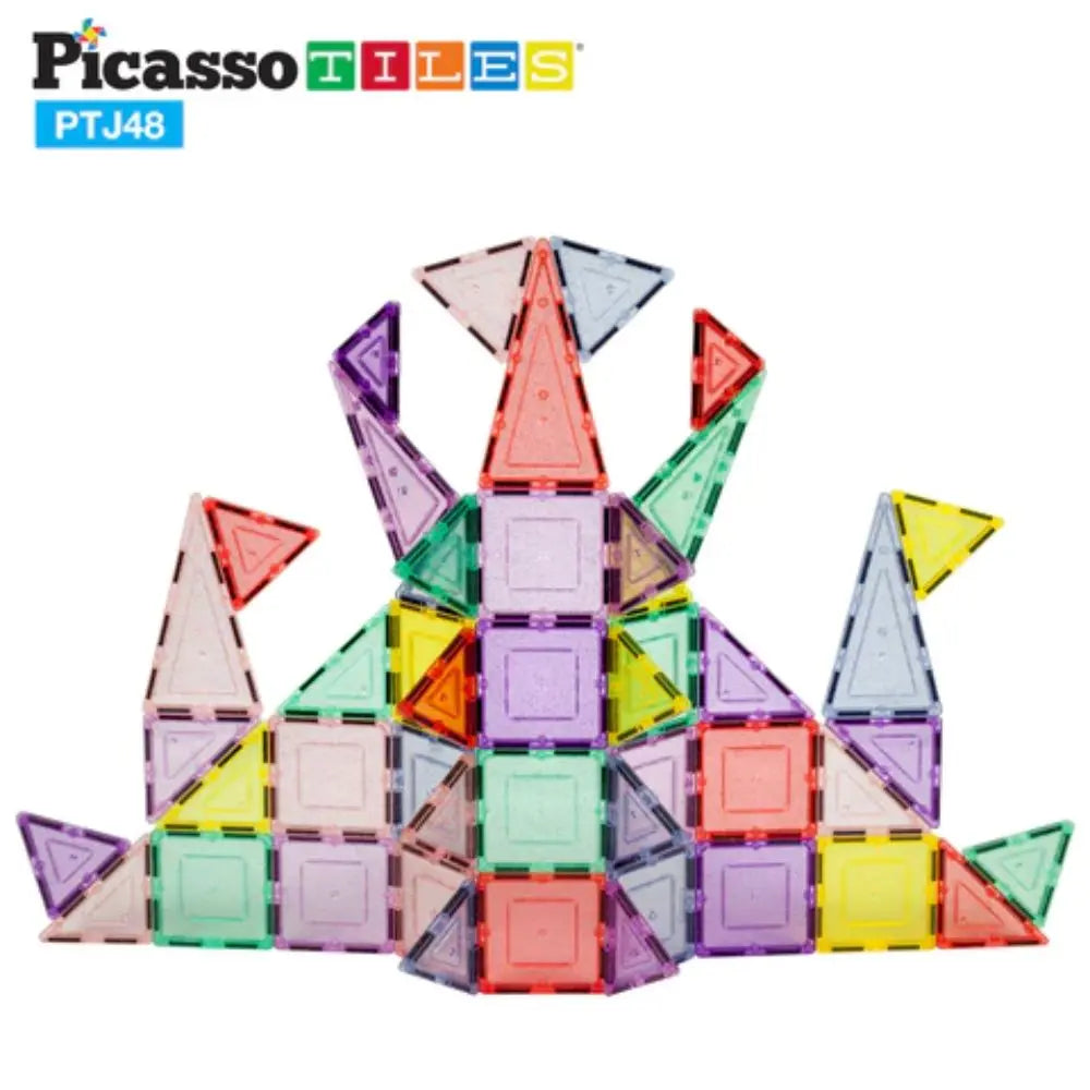 Picasso Magnetic Pastel Glitter 48-Pieces