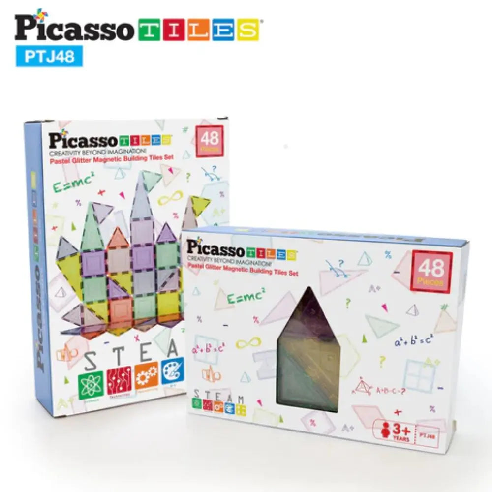 Picasso Magnetic Pastel Glitter 48-Pieces