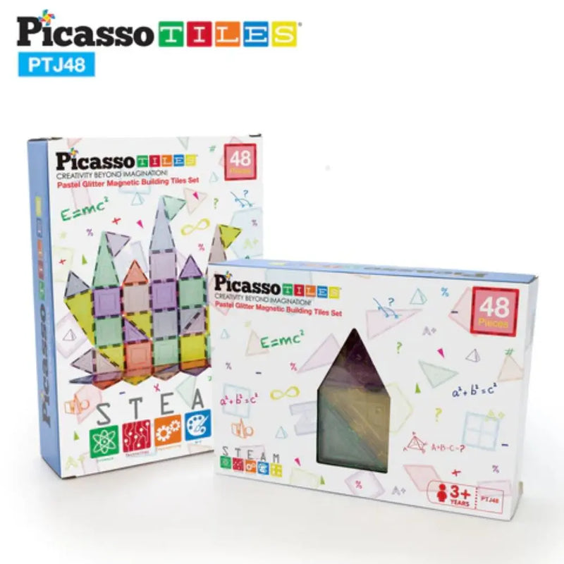 Picasso Magnetic Pastel Glitter 48-Pieces