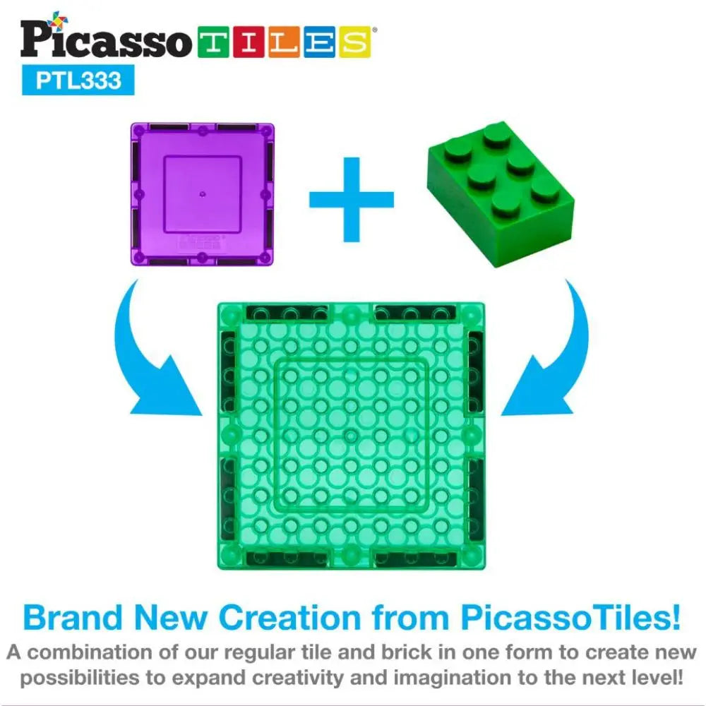 Picasso Magnetic Bricks+Tiles 333Pcs