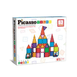 Picasso Magnetic Bricks + Tiles 63-Pieces