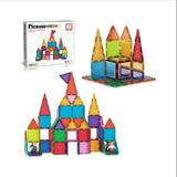Picasso Magnetic Bricks + Tiles 63-Pieces
