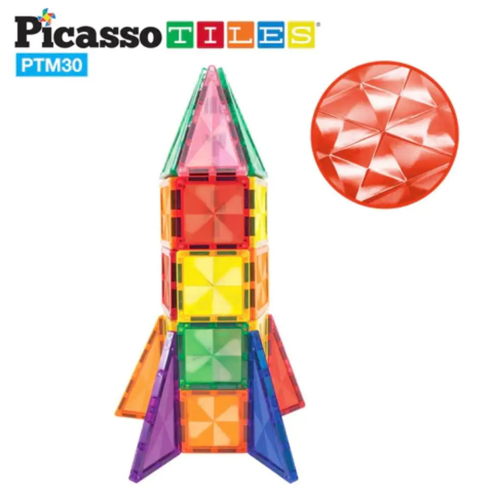 Picasso Magnetic Mini Diamond Rocket 30- Pieces