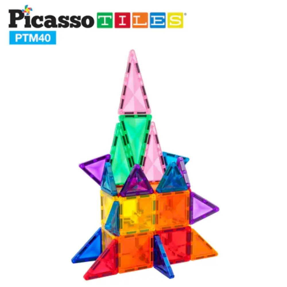 Picasso Magnetic Mini Diamond Building 40-Pieces