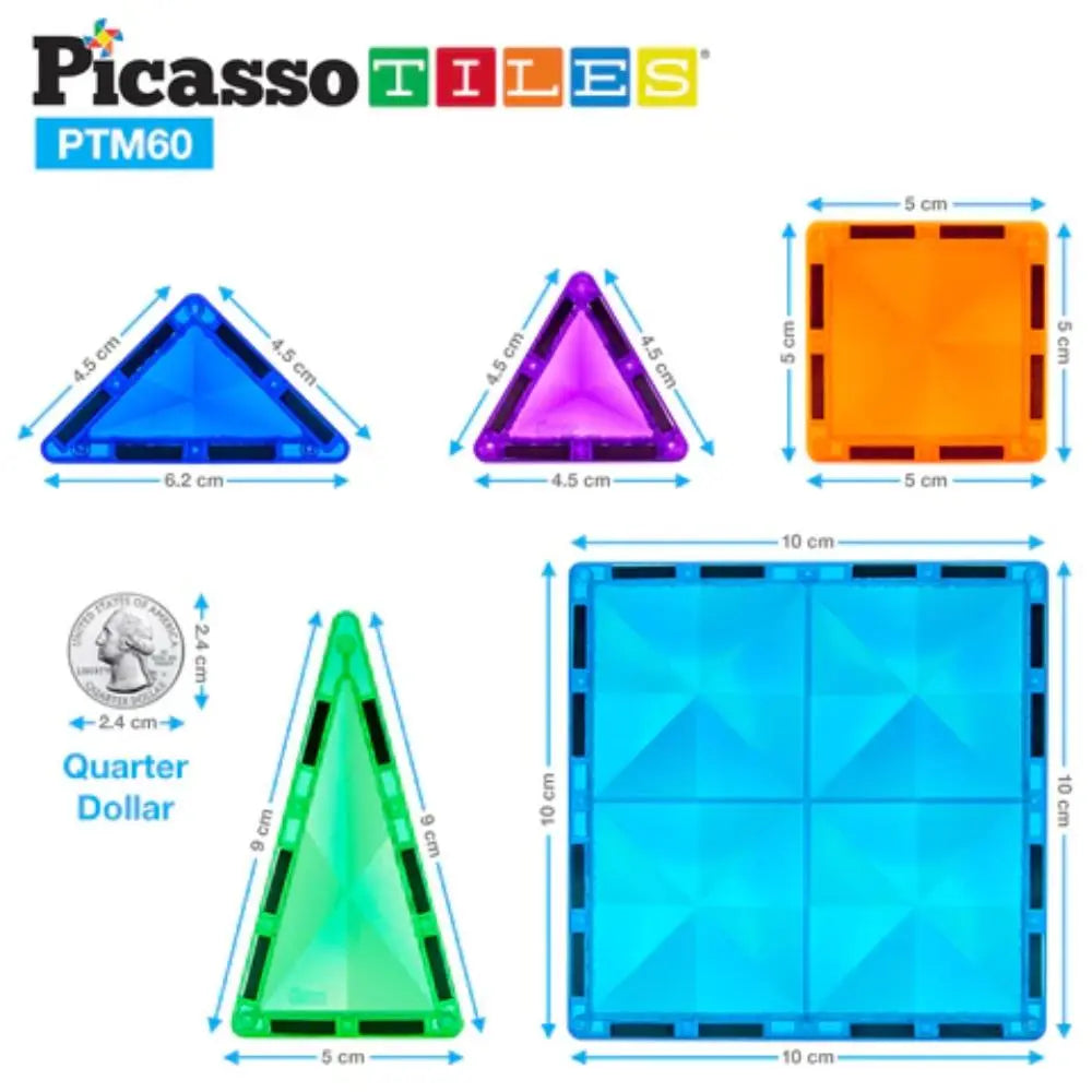 Picasso Mag. Mini Diamnd Buildng 60Pcs