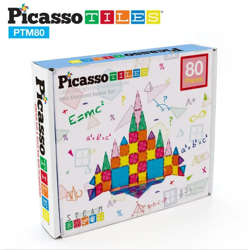 Picasso Magnetic Mini Diamond Tiles Series Set 80-pieces