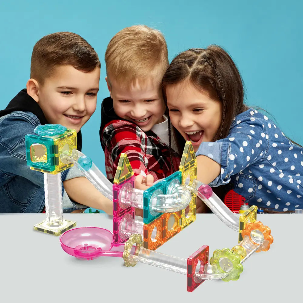 Picasso Magnetic Mini Diamond Marble Run Track Set 45pieces