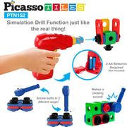 Picasso Magnetic Engineering Construction Building Set 152-Pieces