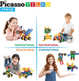 Picasso Magnetic Engineering Construction Building Set 152-Pieces