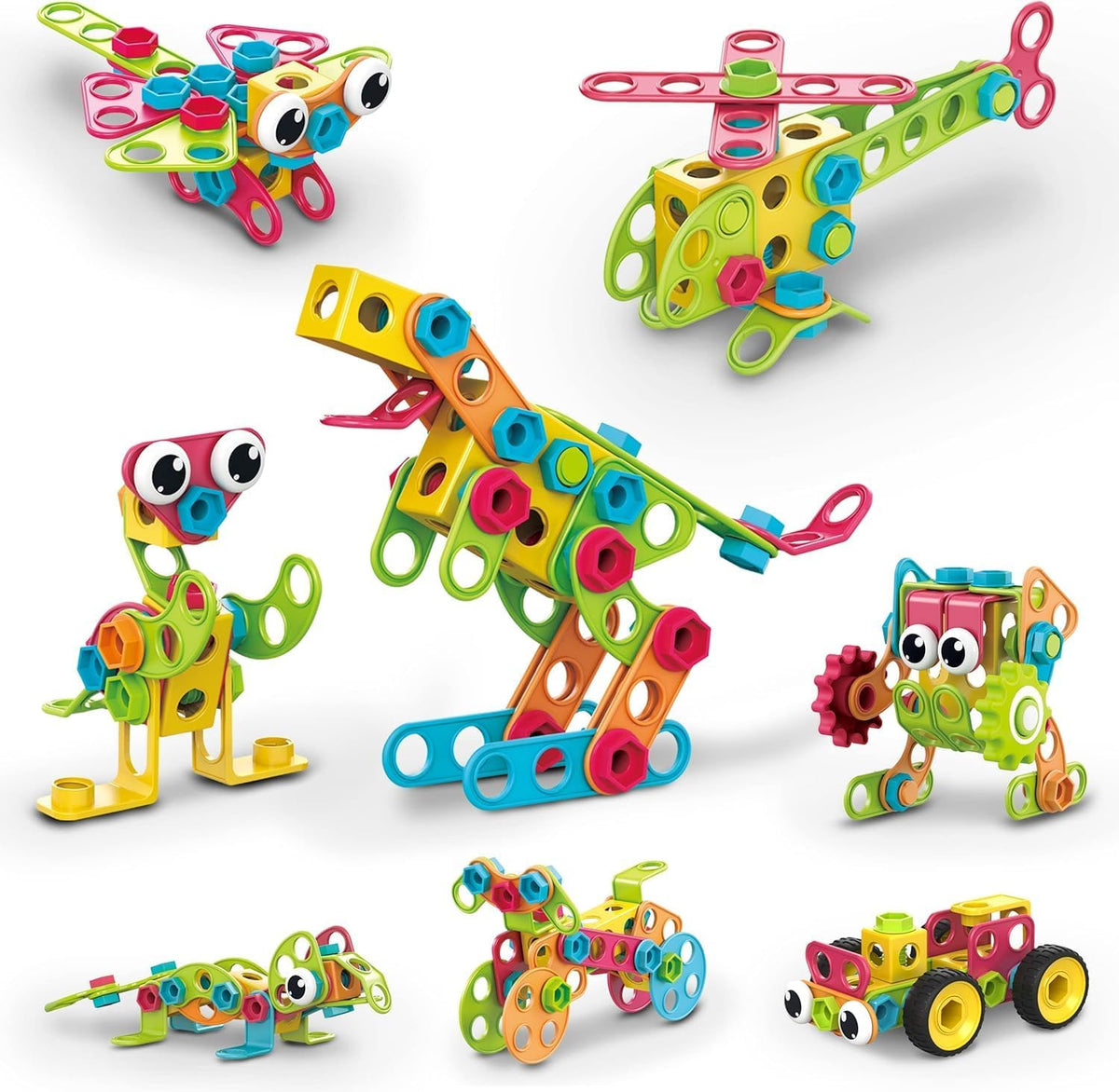 Picasso Magnetic Engineering Building Set 250-Pieces