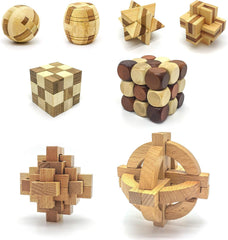 Picasso Magnetic Wooden Interlocking Puzzle 8-Pieces