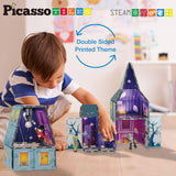 Picasso Magnetic Tiles Haunted House 57-Pieces