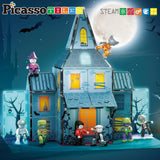 Picasso Magnetic Tiles Haunted House 57-Pieces
