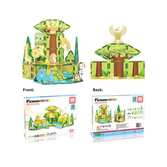 Picasso Magnetic Tiles Safari Set 46-Pieces