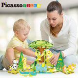 Picasso Magnetic Tiles Safari Set 26-Pieces