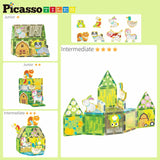 Picasso Magnetic Tiles Farm Animal Set 26-Pieces