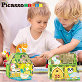 Picasso Magnetic Tiles Farm Animal Set 26-Pieces