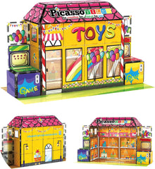 Picasso Magnetic Tiles Toy Shop 60-Pieces