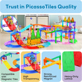 Picasso Magnetic Tiles Slope Race Track 6-Pieces