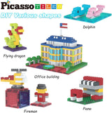 Picasso Magnetic Tiles Building Bricks 512-Pieces