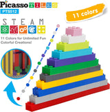 Picasso Magnetic Tiles Building Bricks 512-Pieces