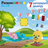 Picasso Magnetic Tiles Building Bricks 512-Pieces