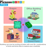 Picasso Magnetic Tiles Building Bricks 512-Pieces