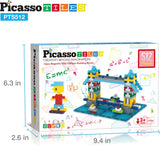 Picasso Magnetic Tiles Building Bricks 512-Pieces