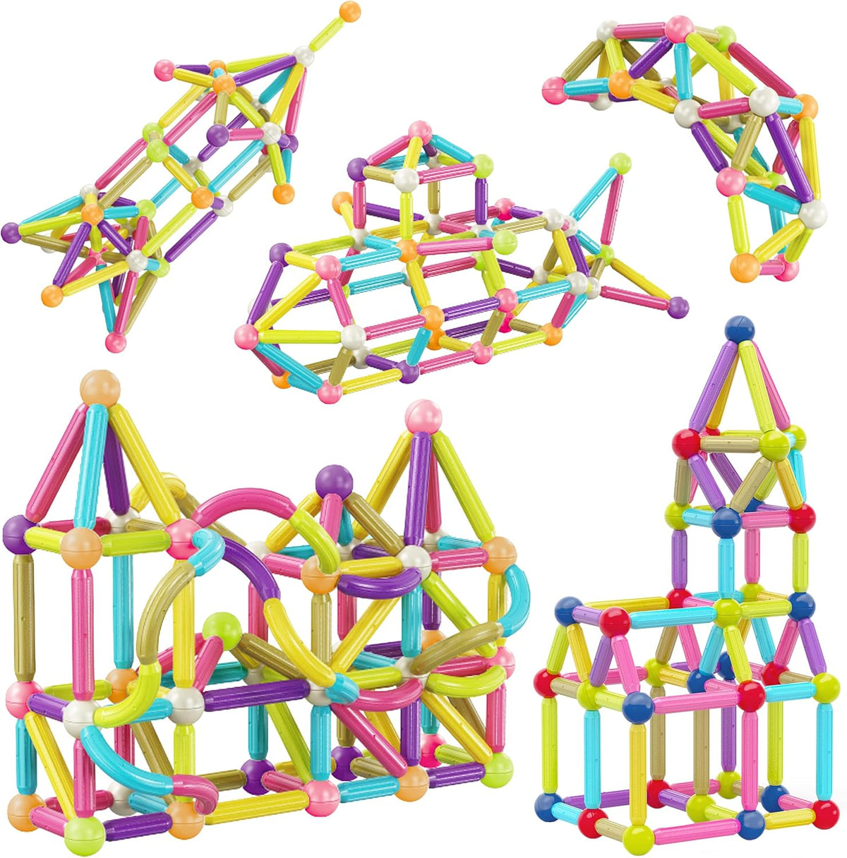 Picasso Magnetic Bars 100-Pieces