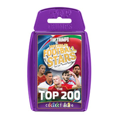 Top Trumps World Football Stars 200 Purple Edition Card Game