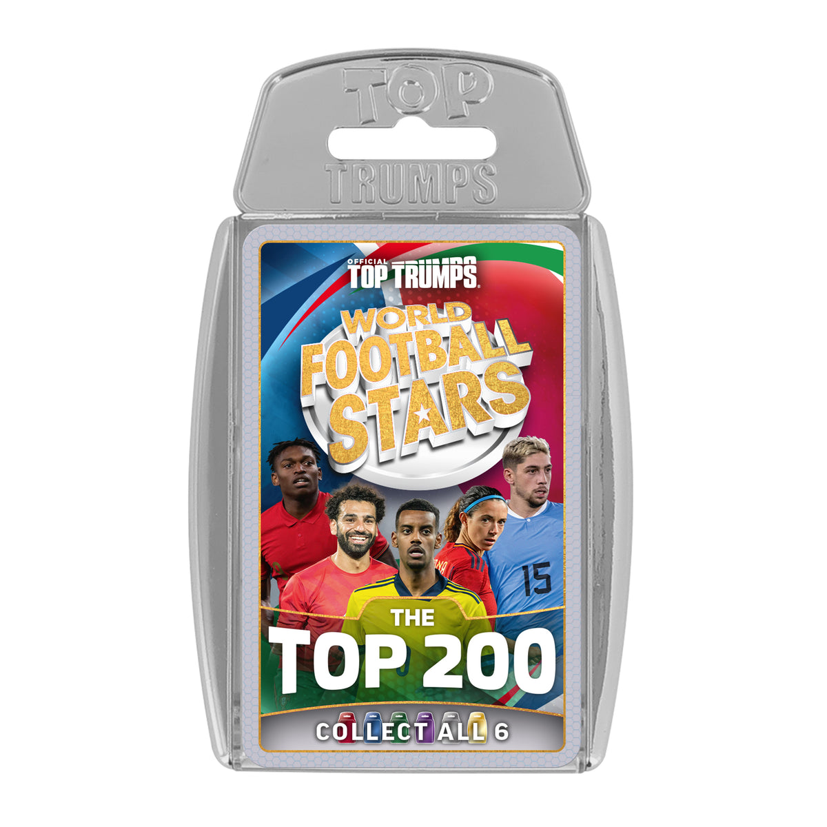 Top Trumps World Football Stars 200 Silver Edition Card Game