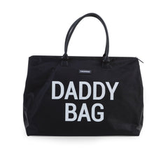 Childhome Daddy Bag Black Large Baby Diaper Travel Bag